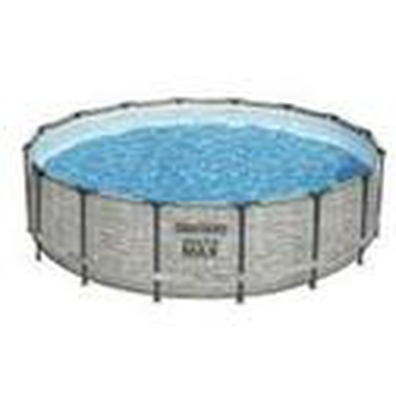 Bestway - Piscine tubulaire 4,88m x 1,22m filtre cartouche