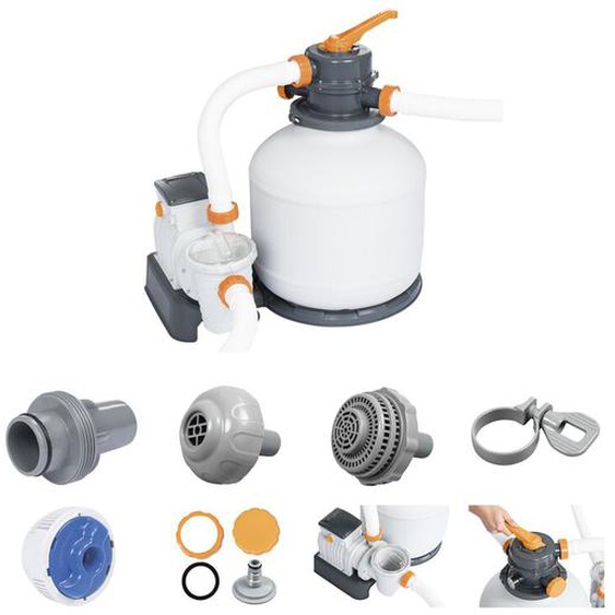 Bestway - Pompe à filtre à sable 5.678 l/H 1 piece (en)