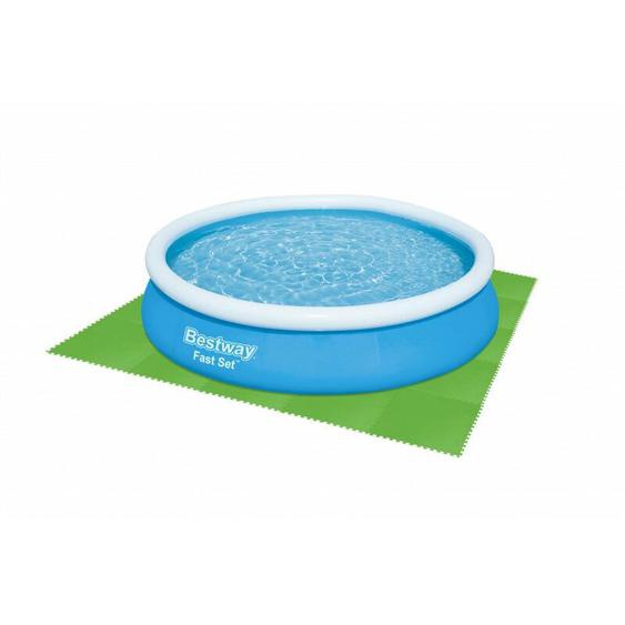 Lot de 9 tapis de protection pré formés - l 78 cm x l 78 cm - Vert - Livraison gratuite