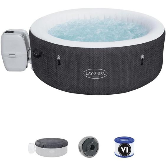 Bestway - Spa gonflable rond Lay-Z-Spa Havana Airjet 2 - 4 personnes