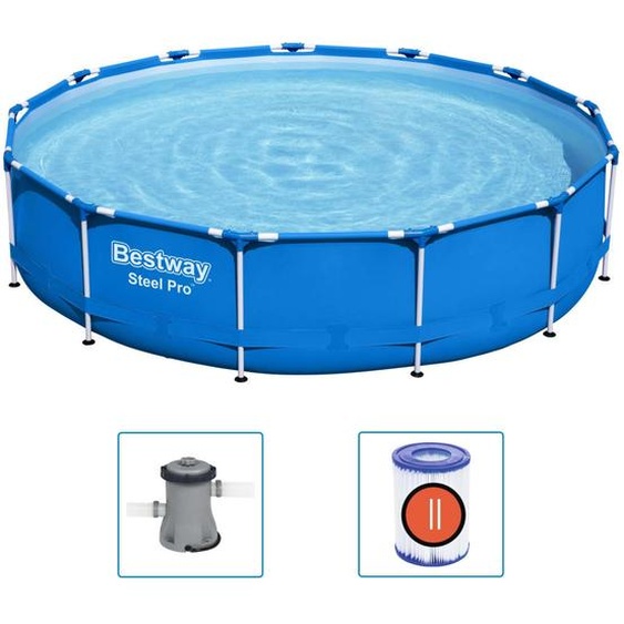 Piscine à cadre Bestway Steel Pro 396x84 cm