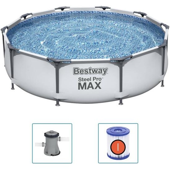 Bestway Steel Pro MAX Ensemble de piscines 305x76 cm