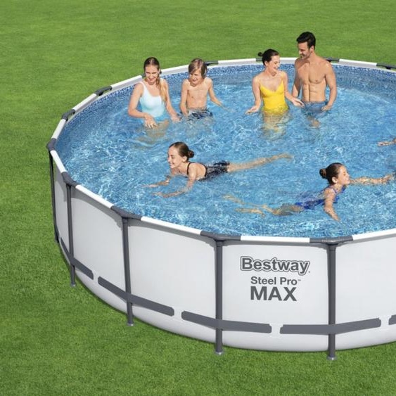Bestway Steel Pro Max Set Indoor Pool Round - Ø 549 x 122 cm