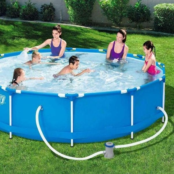 Bestway Swimming Pool Steel Pro Set Round, 305cm