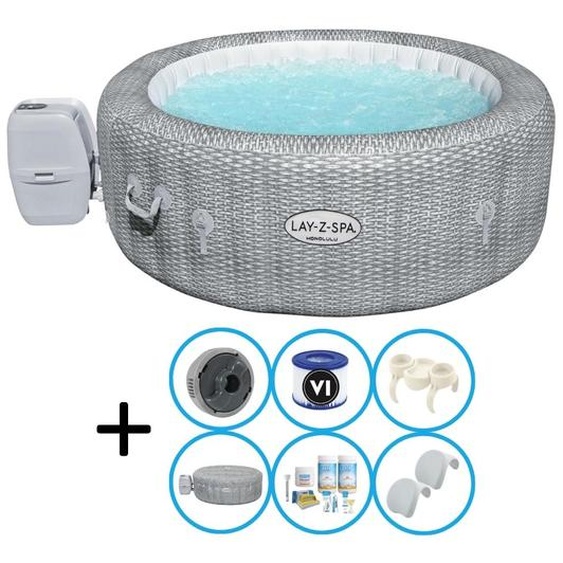 Bestway - Whirlpool - Lay-Z-Spa - Honolulu - Accessoires inclus