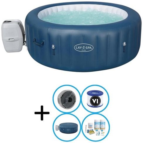 Bestway - Whirlpool - Lay-Z-Spa - Milan - Forfait dentretien inclus