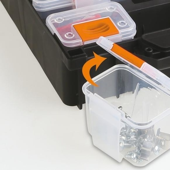 BETA Mallette à outils avec 12 bacs coulissants