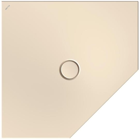 BetteFloor Caro receveurs de douche pentagonaux avec BetteGlasur Plus, 900x900mm, 7191-001PLUS
