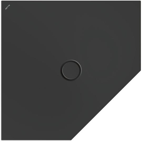 BetteFloor Caro receveurs de douche pentagonaux avec BetteGlasur Plus, 900x900mm, 7191-402PLUS