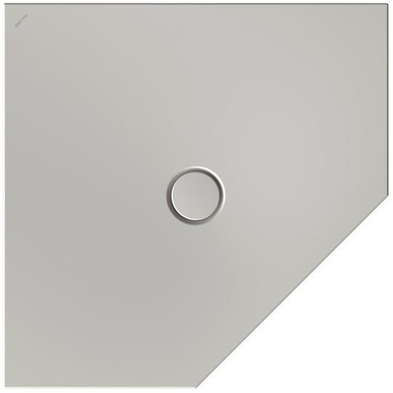 BetteFloor Caro receveurs de douche pentagonaux avec BetteGlasur Plus, 900x900mm, 7191-410PLUS
