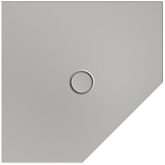 BetteFloor Caro receveurs de douche pentagonaux avec BetteGlasur Plus, 900x900mm, 7191-413PLUS