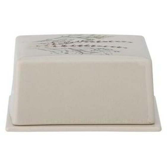 Beurrier grès motif floral Bloomingville Bea