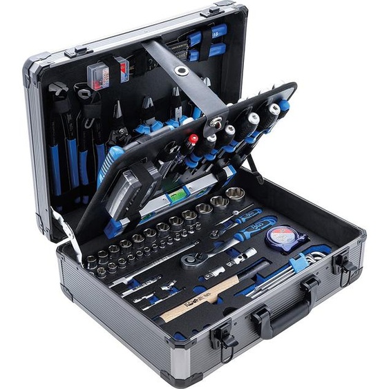 BGS 15501 Jeu doutils professionnels dans un coffret en aluminium, 149 pcs.