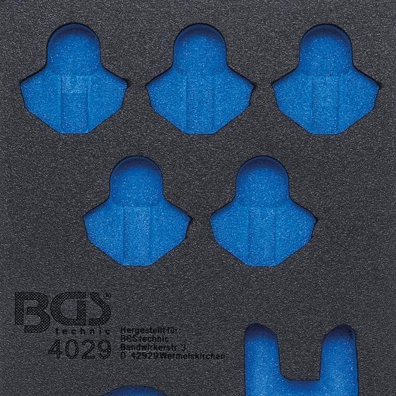 BGS 4029-1 1/3 Support de chariot datelier pour pinces à sertir et à dénuder, vide