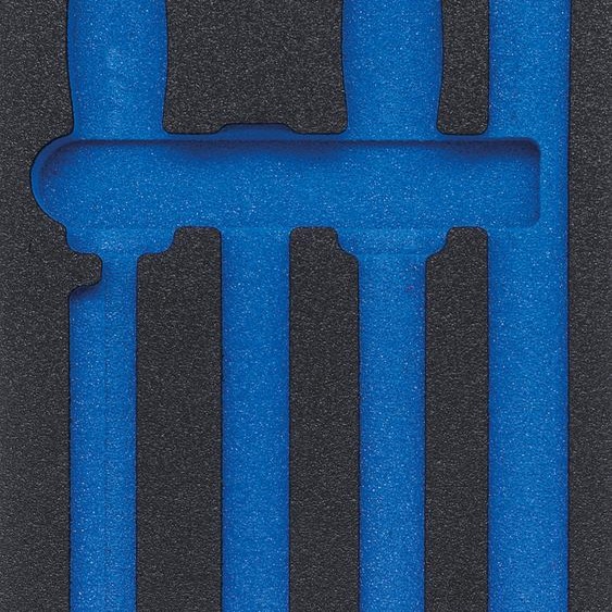 BGS 4030-1 1/3 Insertion de chariot datelier pour jeu de limes, vide