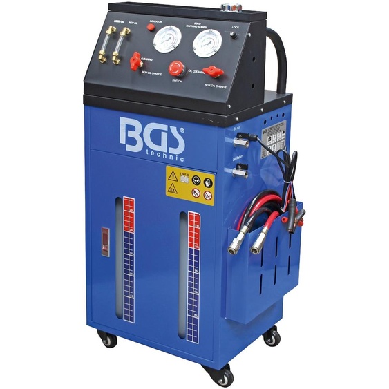 BGS Appareil de changement/nettoyage dhuile de boîte de vitesses automatique avec jeu dadaptateurs - 7082