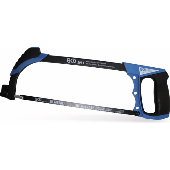 BGS Arc de scie en aluminium avec lame de scie HSS 300 mm - 2081