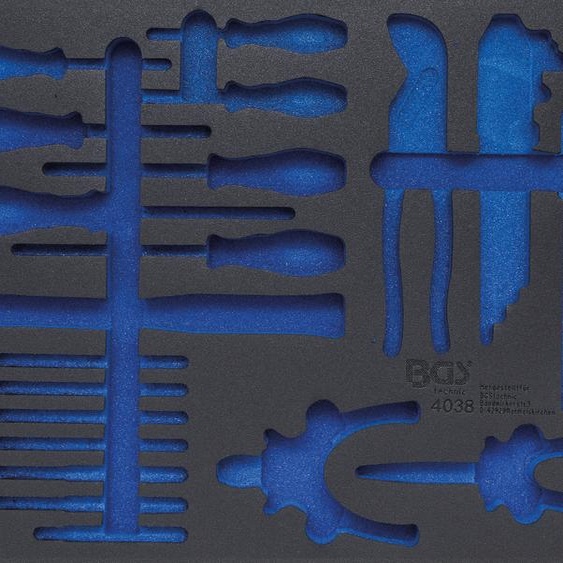 BGS Garniture pour servante datelier 3/3 vide pour art. 4038 - 4038-1