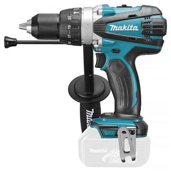 Bhp 458 z lxt Perceuse visseuse à percussion sans fil lxt 18 v Li-Ion Solo - uniquement outil sans accessoires, avec poignée latérale - Makita