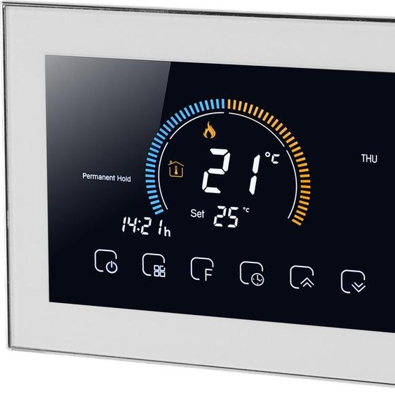 BHT 8000 GB Smart thermostat programmable -application vocale -place de contrôle avec écran LCD -touch screen Blanc