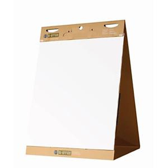 Bi-Office Chevalet de table Earth 20 feuilles 50 x 58,5cm