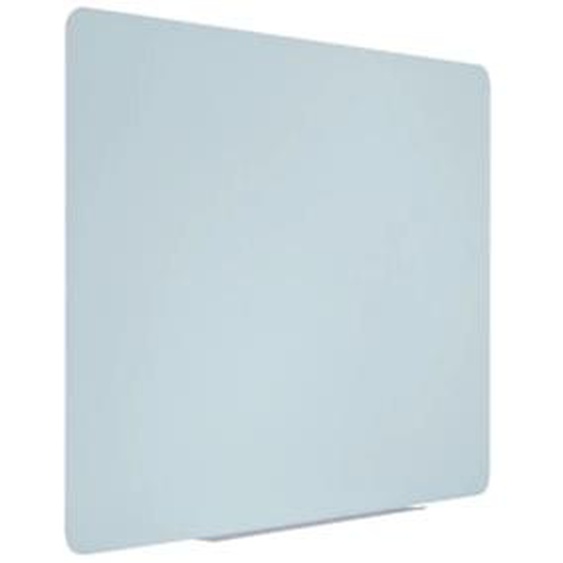 Bi-Office Tableau blanc verre trempé - Surface magnétique - L.120 x H.90 cm