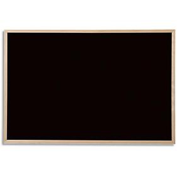 BI-SILQUE BI-OFFICE Tableau noir pour craie, cadre en bois de pin. Format 60x40 cm