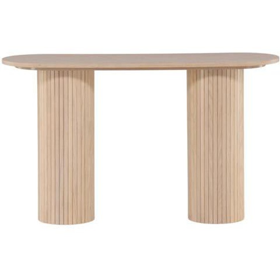 Bianca console 40x130cm whitewash.