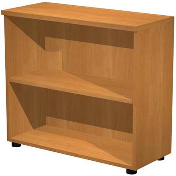 Bibliothèque basse Pronto - L.80 x H.72 cm - Sans porte - Aulne