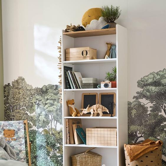 Bibliothèque CONFETTI blanc