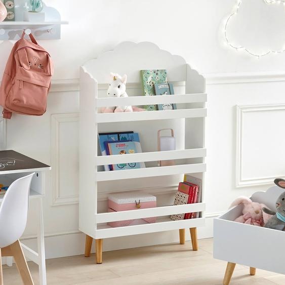 Bibliothèque Enfant Nuage - Douceur Blanc