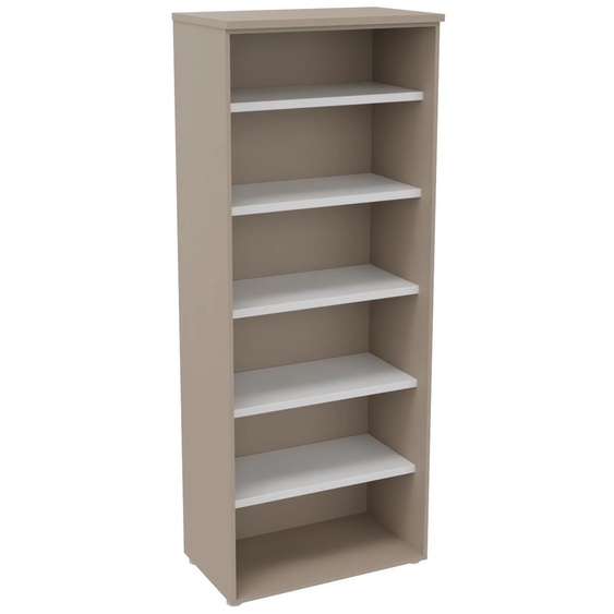 Bibliothèque haute sans porte L.80 x P.48 x H.201 cm - Argile