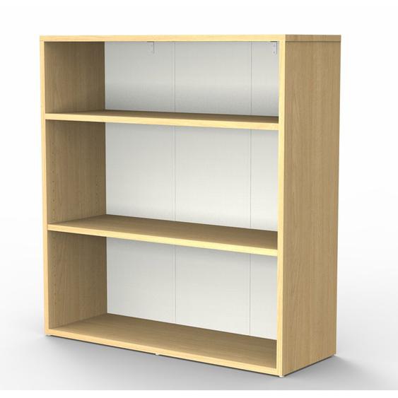 Bibliothèque Libri 2 H.100 x L. 94 cm - Chêne/ Blanc