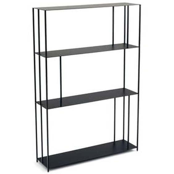 Bibliothèque métal H117 cm, Parallel XS slim