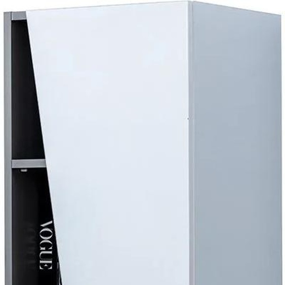 Bibliothèque moderne Designer Gris-blanc Étagère en bois pour chambre denfant