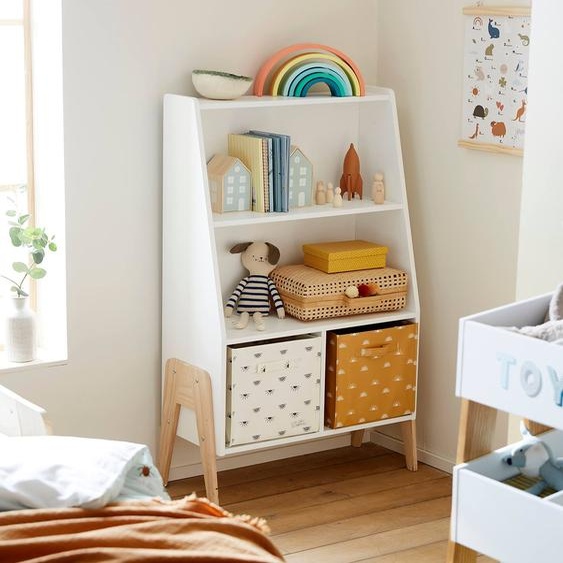 Bibliothèque RETRO blanc mate