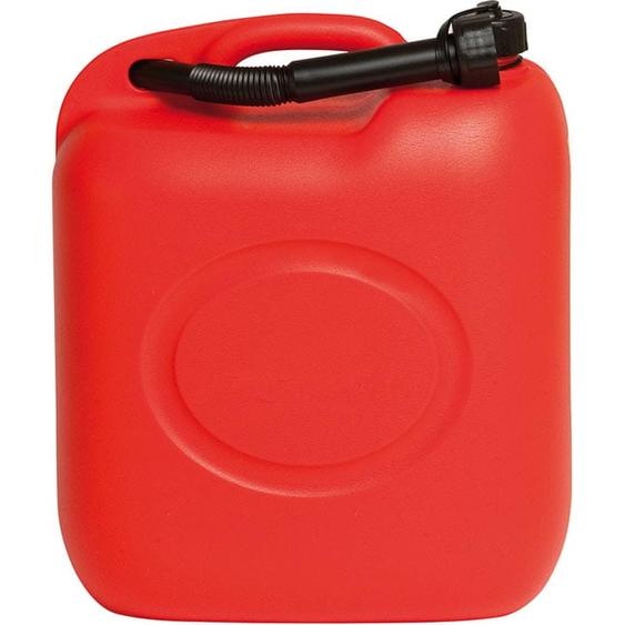 Bidon dessence Bidon dessence en plastique avec entonnoir 20 litres rouge