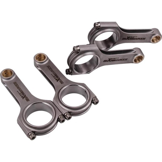 Bielle 128,52 mm 800 ch en H en acier 4340 pour Fiat Punto GT 1,4 1,6