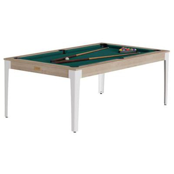 Billard american Elan chene- tapis rouge