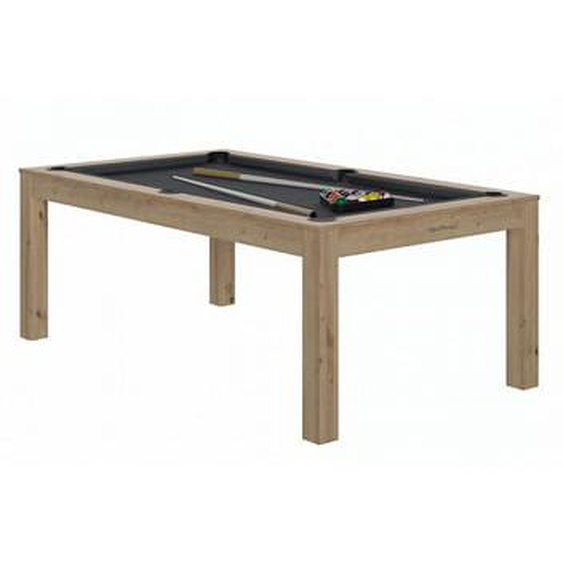 Billard CHARME Chene Sable - Drap Gris Ardoise