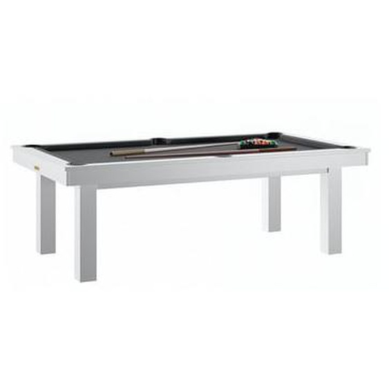 Billard LAFITE Blanc - Drap Gris Ardoise