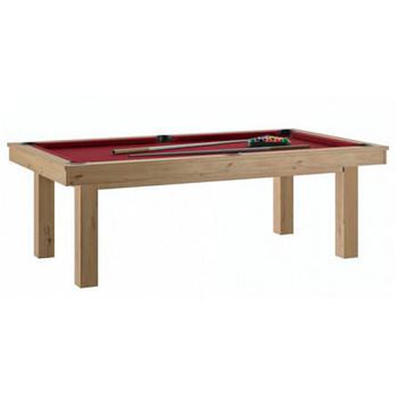 Billard LAFITE Chene Sable - Drap Rouge