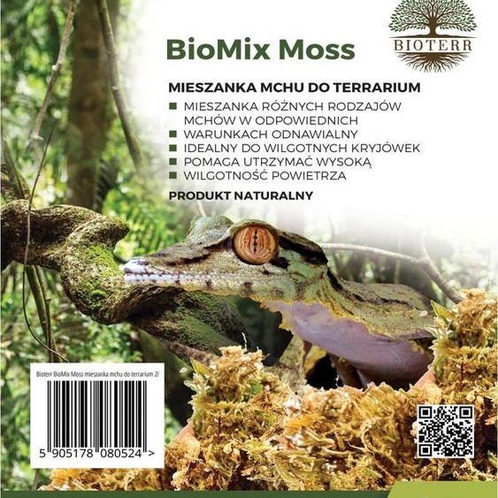 BioMix Moss Original mélange de mousse pour terrariums 2l