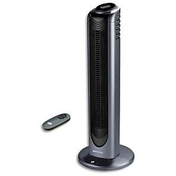 BIONAIRE Ventilateur colonne design programmable- Hauteur 74CM - Télécommande - Noir Anthracite