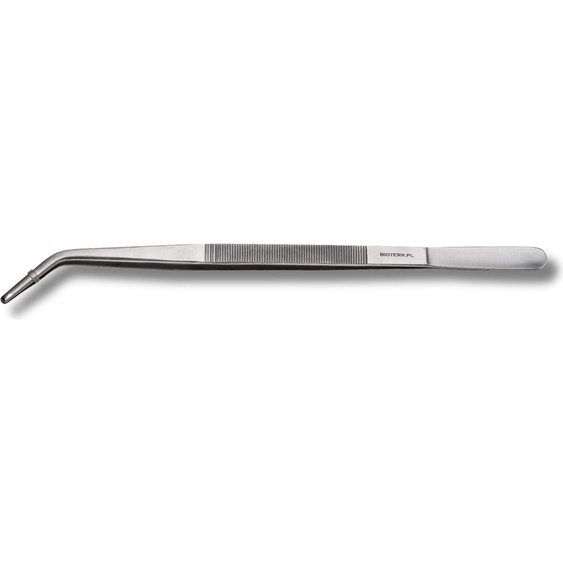 BioTweezer 41 cm Pince courbée en acier inoxydable pour terrariums