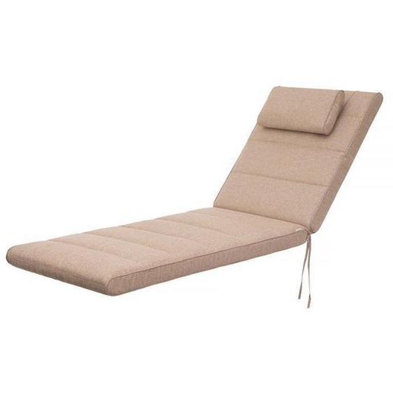 Bjird - Coussin Chaise Longue pour Jardin - siège 195x60x7 cm Frêne - Coussin Bain de Soleil extérieur-intérieur
