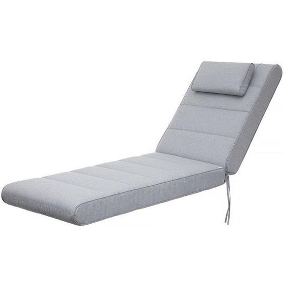 Bjird - Coussin Chaise Longue pour Jardin - siège 60x122 cm Frêne - Coussin Bain de Soleil extérieur-intérieur