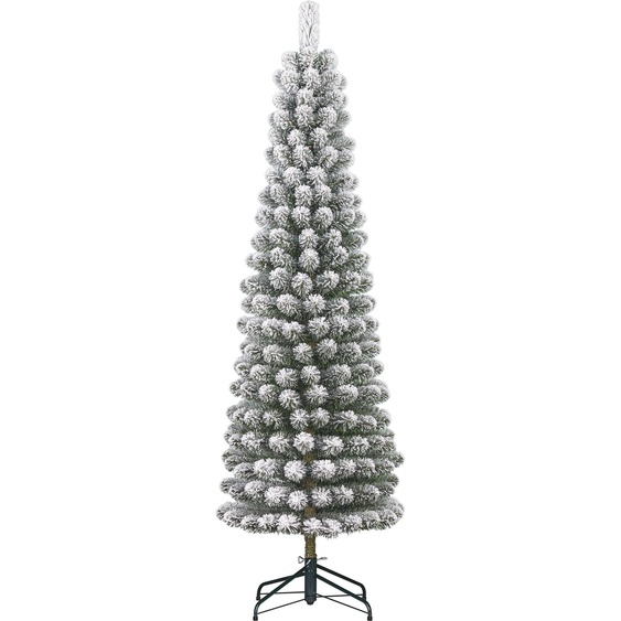 Black Box Trees Arbre de Noël artificiel avec neige - Christmas Tree H215 x Ø56 cm - Green Frosted