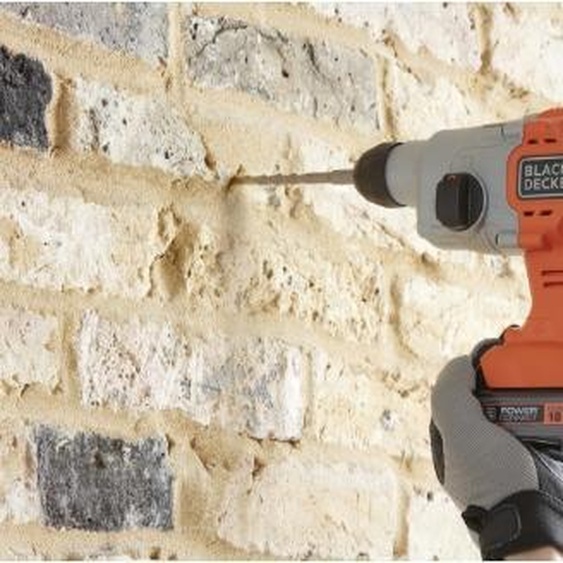 Black & Decker Akku-Kombihammer SDS-pl,18V,2x2,5Ah
