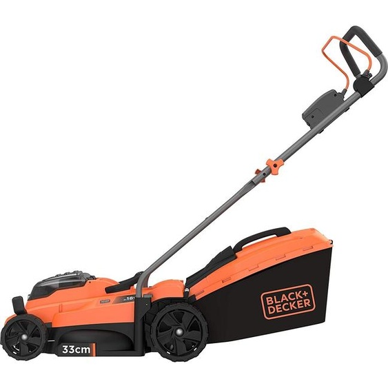 Black & Decker Akku-Rasenmaeher,2x18V,ohne Akku,33cm
